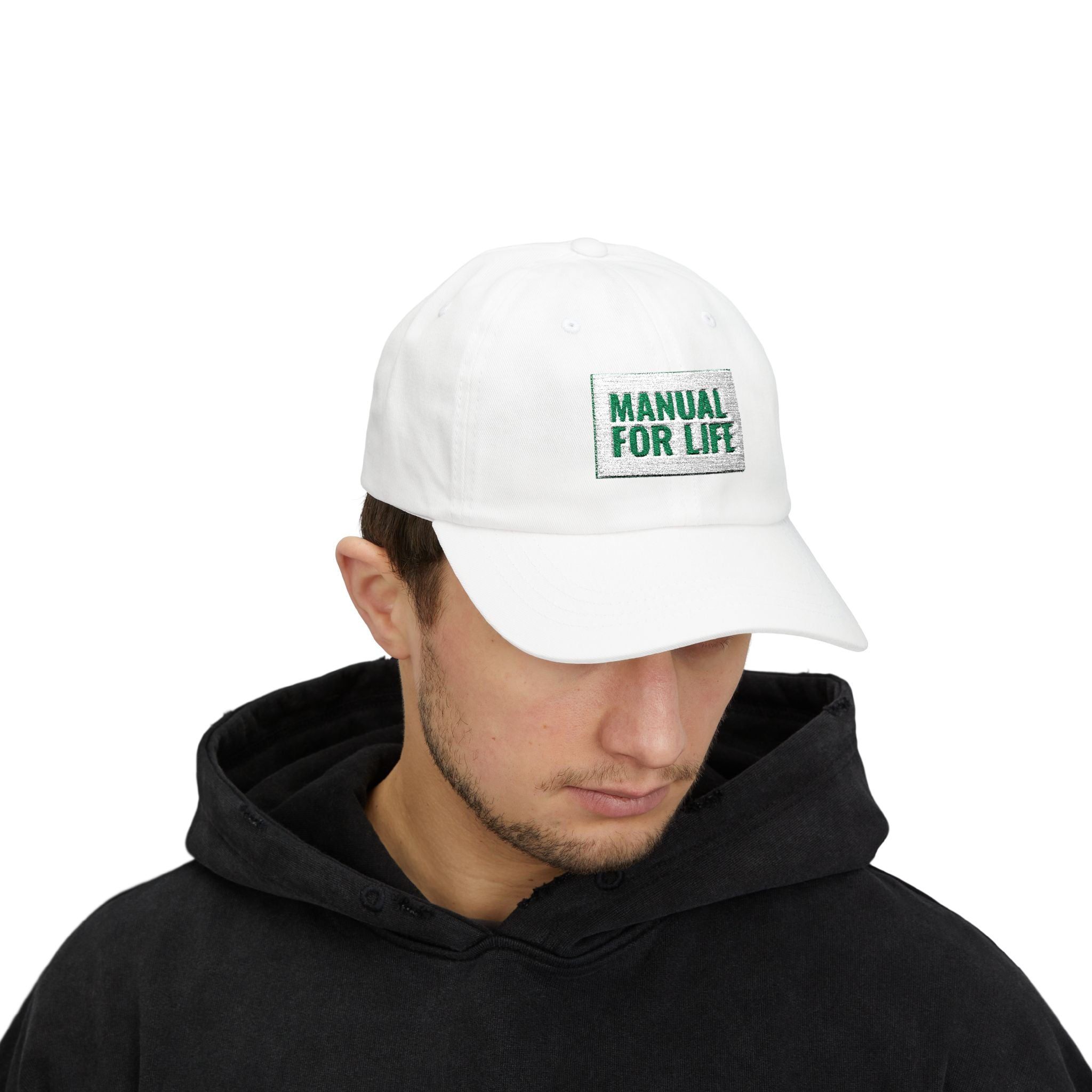 Dad Cap — "Manual For Life" Embroidered Baseball Hat