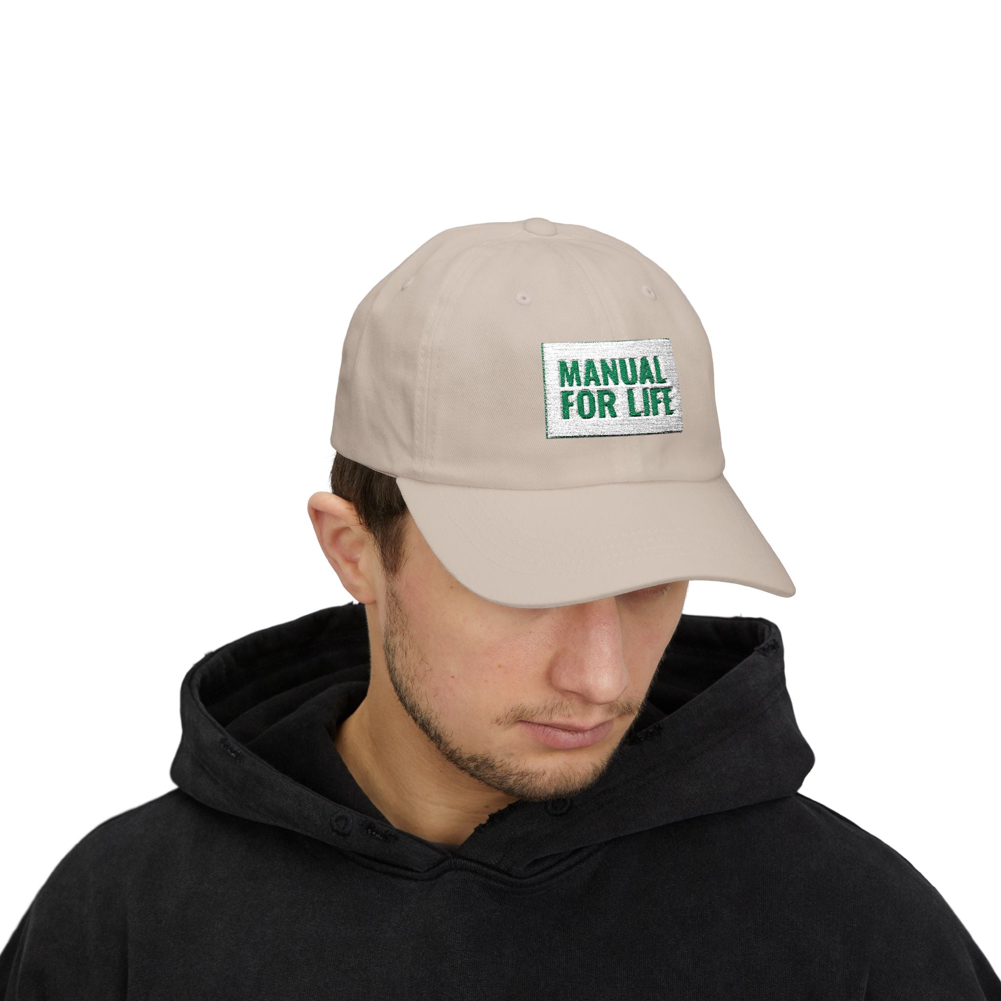 Dad Cap — "Manual For Life" Embroidered Baseball Hat