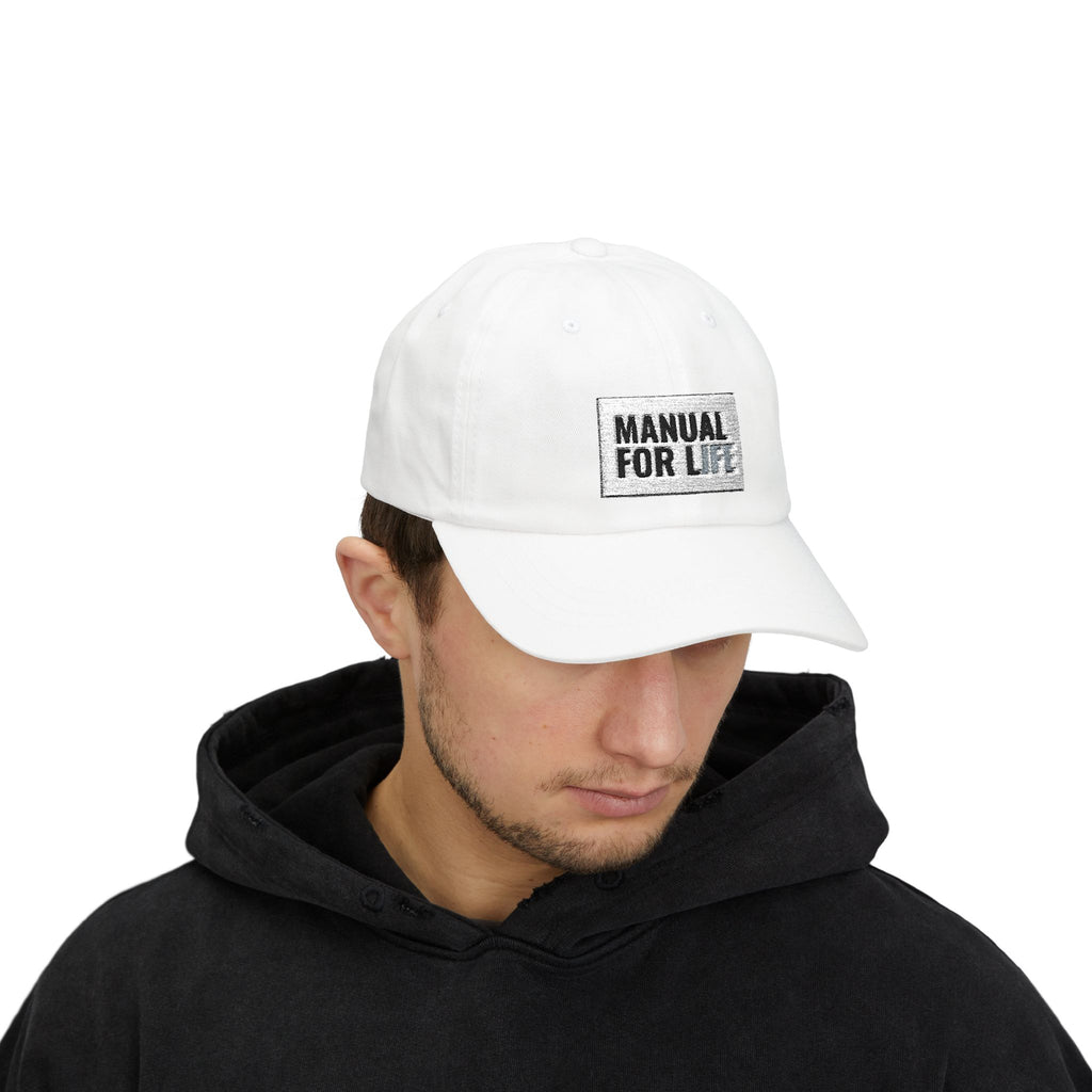 Dad Cap — "Manual for Life" Embroidered Classic Hat