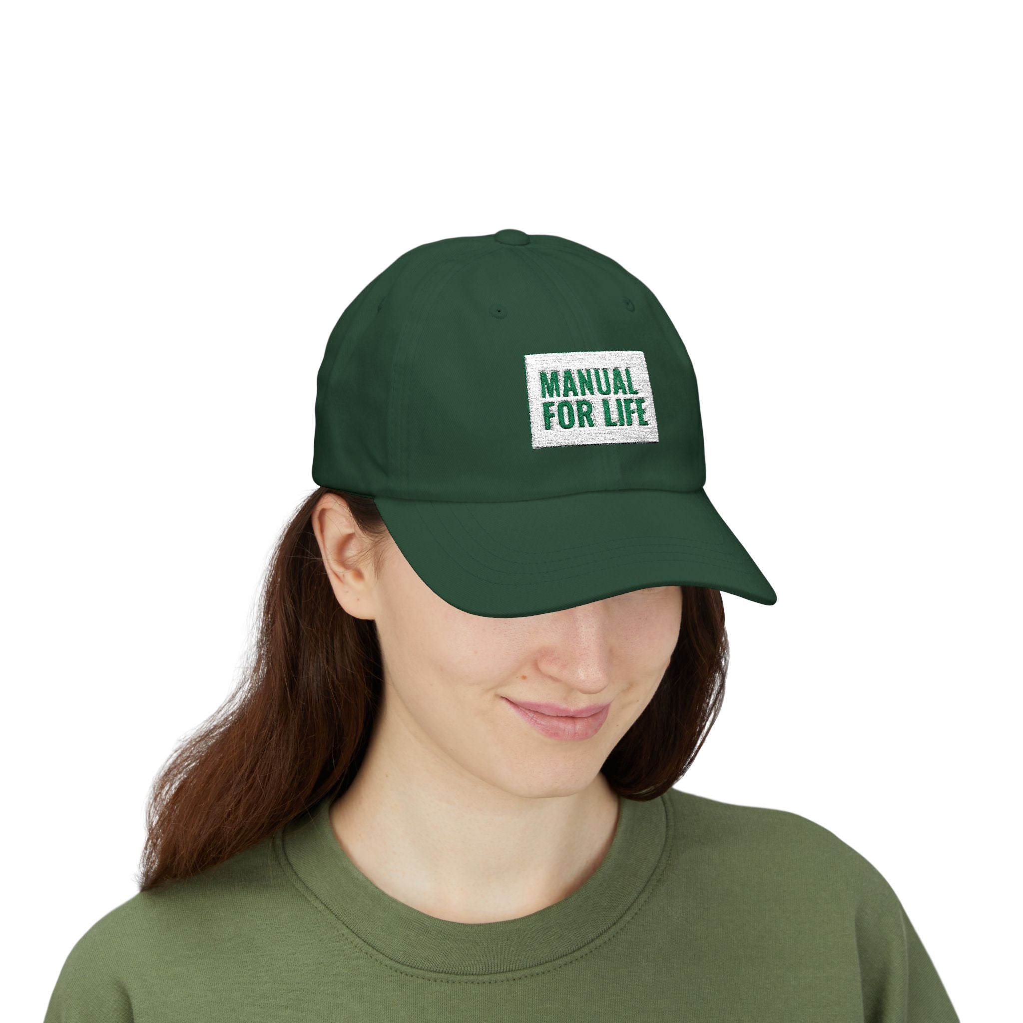 Dad Cap — "Manual For Life" Embroidered Baseball Hat