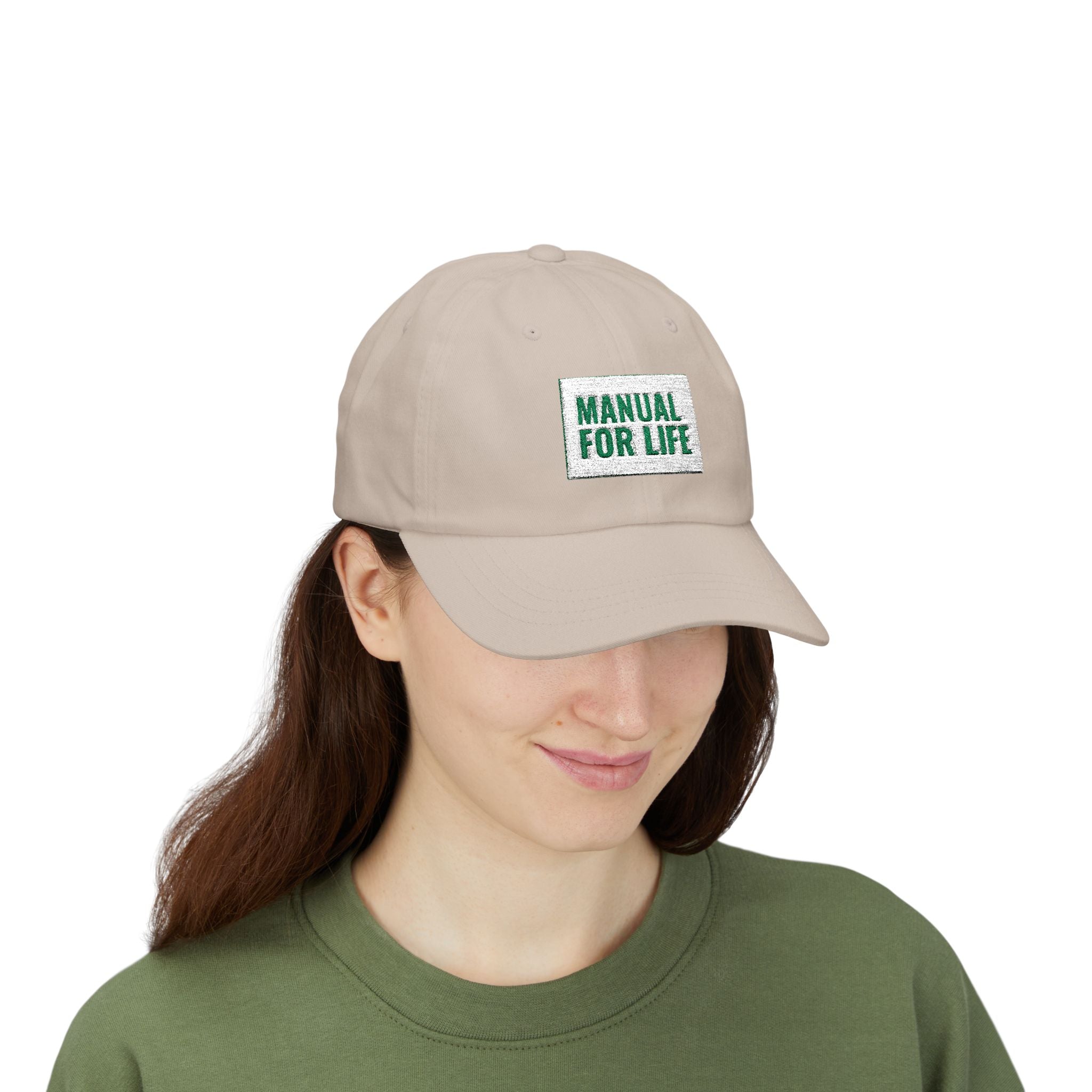Dad Cap — "Manual For Life" Embroidered Baseball Hat