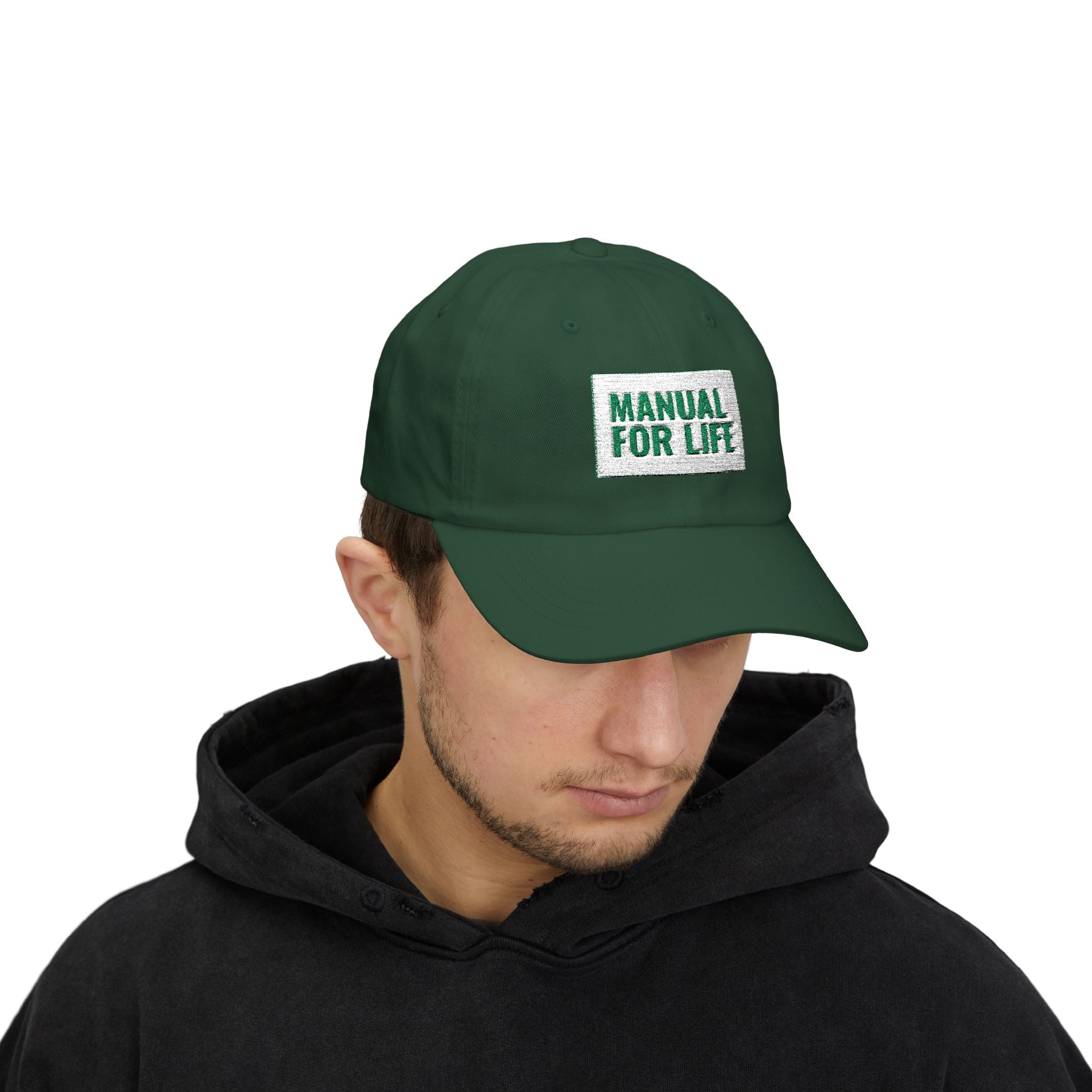 Dad Cap — "Manual For Life" Embroidered Baseball Hat