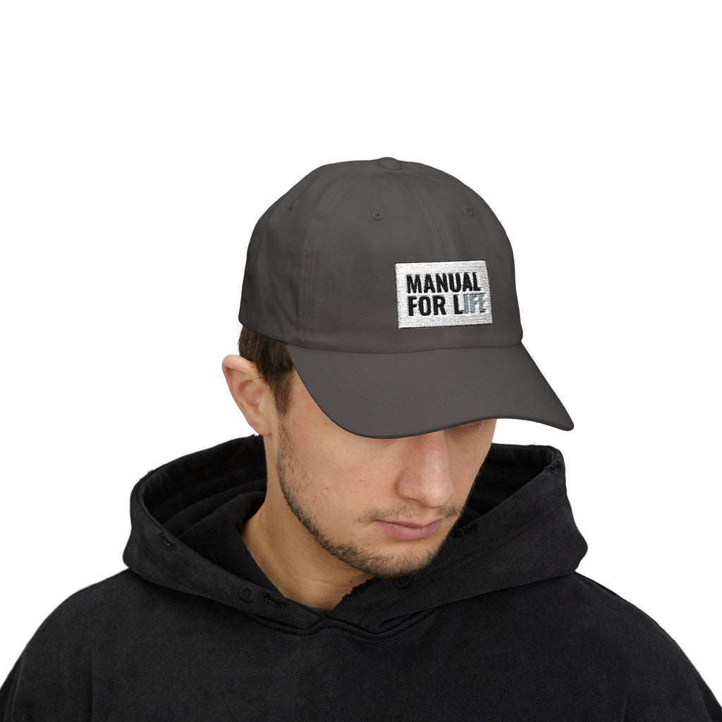 Dad Cap — "Manual for Life" Embroidered Classic Hat